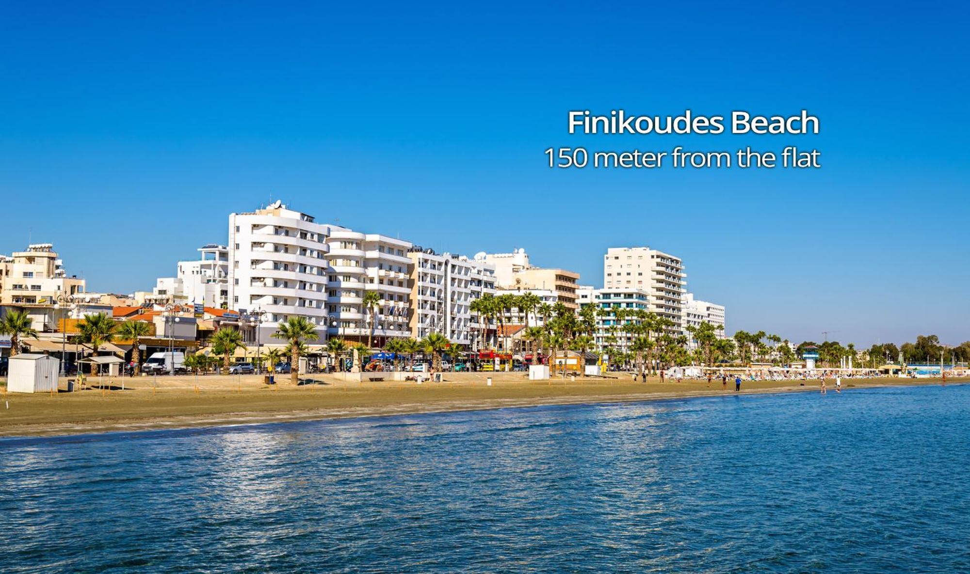 Paradise Palms Seaview Apartment Ларнака Экстерьер фото